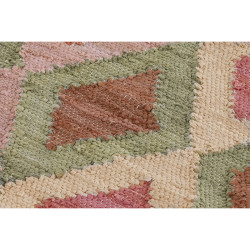 Alfombra DKD Home Decor Gris Amarillo Multicolor Rombos 160 x 230 x 1