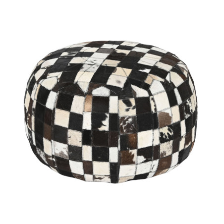 Cojín DKD Home Decor De suelo Crema Marrón oscuro Colonial 48 x 48 x