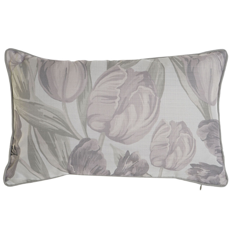 Cojín Home ESPRIT Impreso Tulipán 50 x 10 x 30 cm
