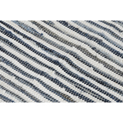 Alfombra Home ESPRIT Azul Blanco 120 x 180 x 0,5 cm