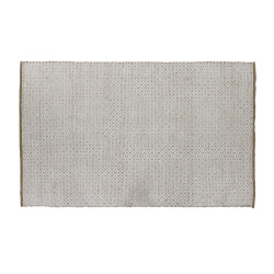 Alfombra Home ESPRIT Blanco Natural 150 x 1 x 230 cm