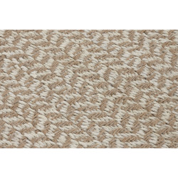Alfombra Home ESPRIT Blanco Natural 120 x 1 x 180 cm