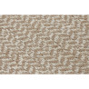 Alfombra Home ESPRIT Blanco Natural 120 x 1 x 180 cm
