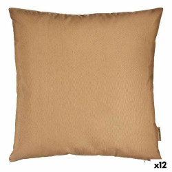 Funda de cojín 60 x 0,5 x 60 cm Beige (12 Unidades)