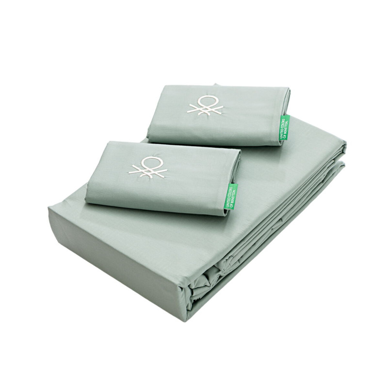 Juego de Sábanas Benetton Verde 4 Piezas Juego de Sábanas Benetton Verde 4 Piezas