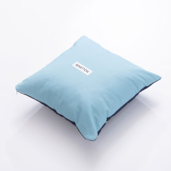 Cojín Benetton Azul Pera 40 x 40 cm Cuadrado