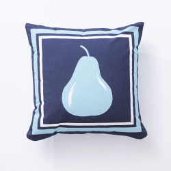 Cojín Benetton Azul Pera 40 x 40 cm Cuadrado