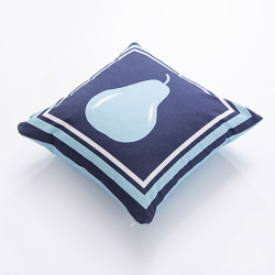 Cojín Benetton Azul Pera 40 x 40 cm Cuadrado