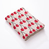 Manta Benetton Rojo Beige Cerezas 140 x 190 cm Acrílico