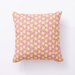 Cojín Benetton Amarillo Rosa Manzana 40 x 40 cm Cuadrado
