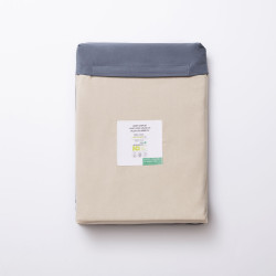 Juego de funda nórdica Benetton TEVERE Azul oscuro 150 x 240 cm 2 Pie