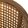 Set de Maceteros Alexandra House Living Mimbre Bambú Ratán (2 Piezas