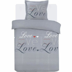 Juego de funda nórdica Vision Dream Gris Plateado