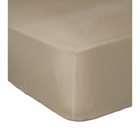 Sábana Bajera Ajustable Lovely Home Beige 180 x 200 180 x 200 cm (Cam