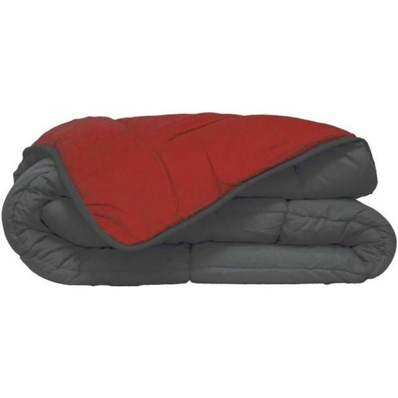 Relleno Nórdico Poyet Motte Rojo Gris 140 x 200 cm 200 g/m² Relleno Nórdico Poyet Motte Rojo Gris 140 x 200 cm 200 g/m²