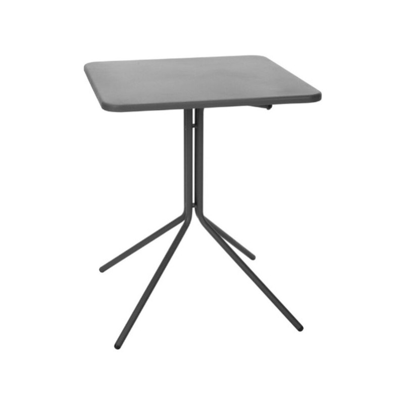 Mesa Plegable Ambiance x99001620 Gris oscuro 58 x 58 x 70 cm Mesa Plegable Ambiance x99001620 Gris oscuro 58 x 58 x 70 cm