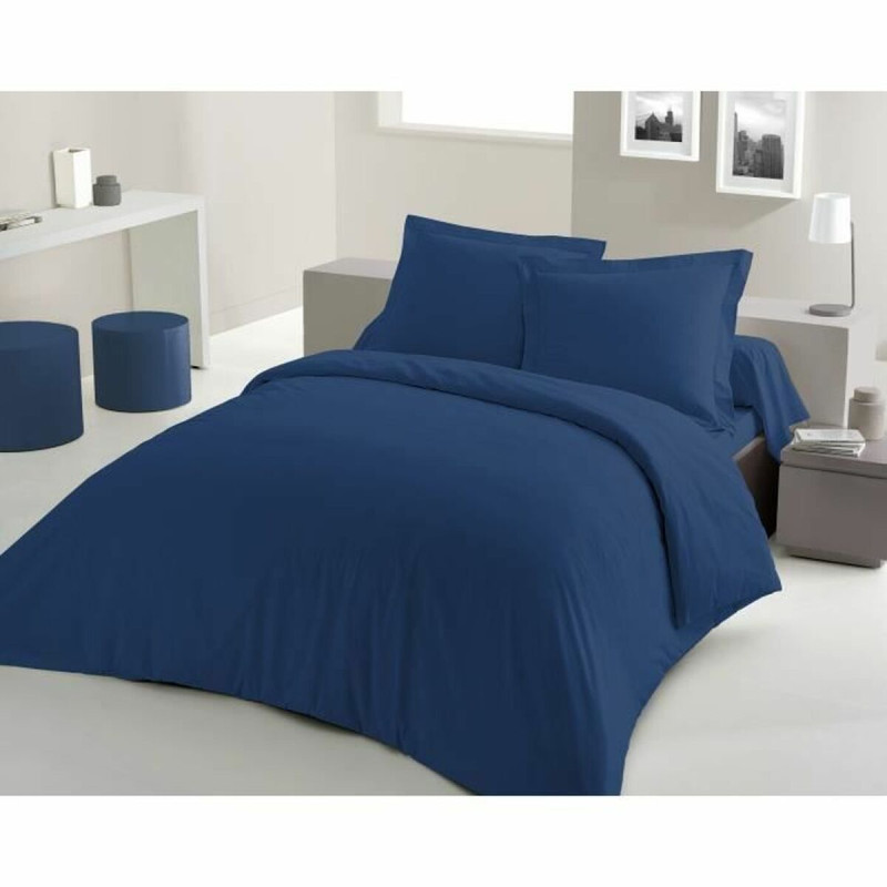 Funda Nórdica Lovely Home Azul oscuro 220 x 240 cm Funda Nórdica Lovely Home Azul oscuro 220 x 240 cm