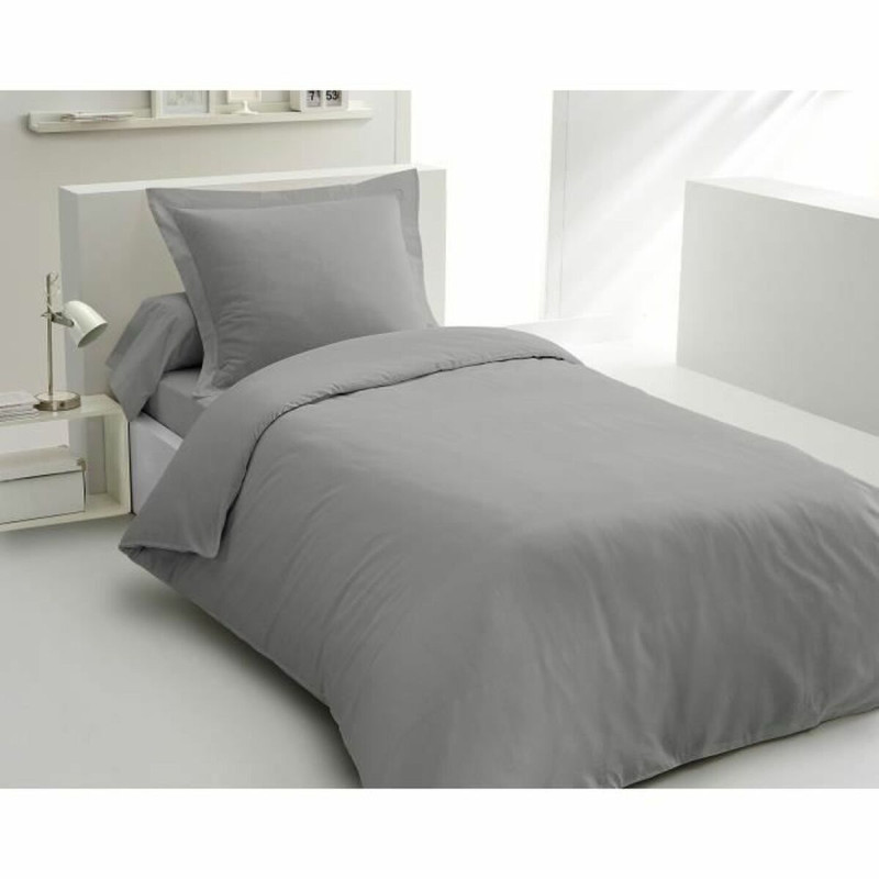 Funda Nórdica Lovely Home Gris claro 140 x 200 cm Funda Nórdica Lovely Home Gris claro 140 x 200 cm