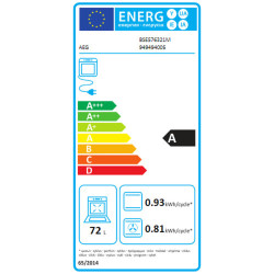 Horno Multifunción AEG BSE576321M 72 L 3380W (A+)