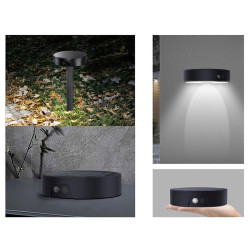 Aplique de Pared EDM 31820 Policarbonato ABS 4 W 500 lm Estaca solar d