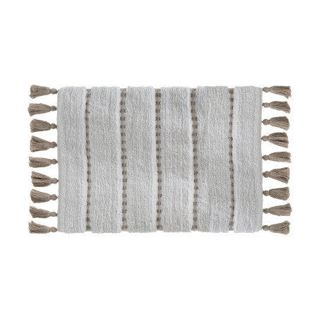 Alfombra de baño 5five Simply Smart Pom pom Marrón Algodón 50 x 75