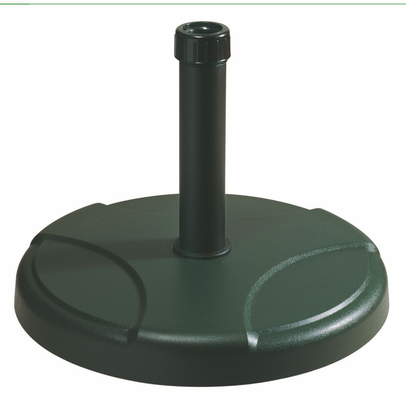Base para Sombrilla 48 x 48 x 6,5 cm Cemento Verde oscuro Base para Sombrilla 48 x 48 x 6,5 cm Cemento Verde oscuro