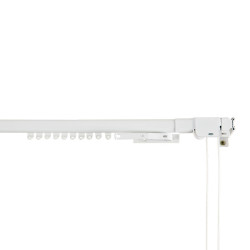 Riel para cortinas Stor Planet Cintacor Extensible Reforzado Blanco 70