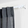 Riel para cortinas Stor Planet Cintacor Extensible Reforzado Blanco 12