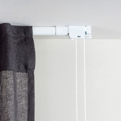 Riel para cortinas Stor Planet Cintacor Extensible Reforzado Blanco 12
