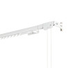 Riel para cortinas Stor Planet Cintacor Extensible Reforzado Blanco 12