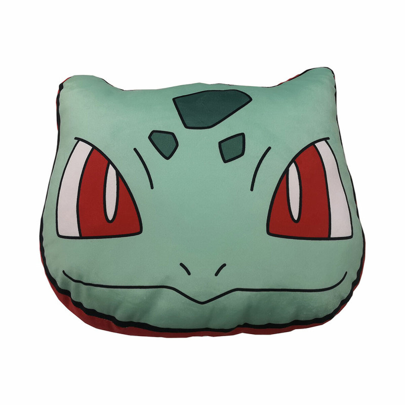 Cojín 3D Pokémon Bulbasaur 40 x 40 cm Cojín 3D Pokémon Bulbasaur 40 x 40 cm