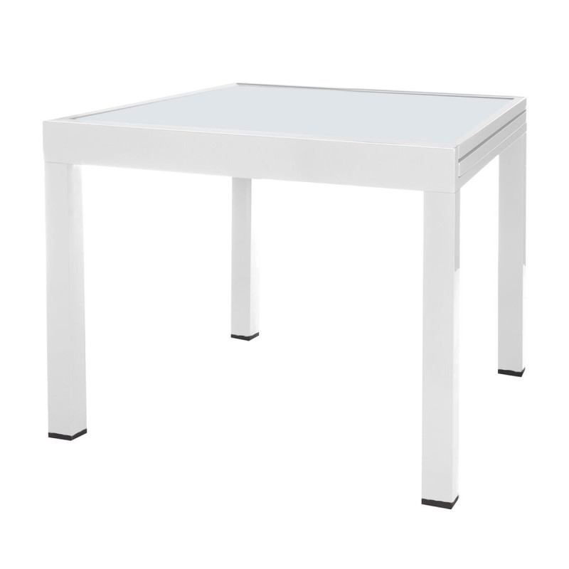 Mesa Extensible Thais 80 x 80 x 74 cm Aluminio Mesa Extensible Thais 80 x 80 x 74 cm Aluminio