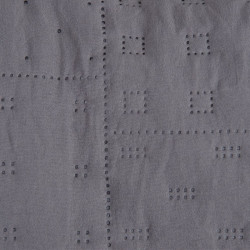 Cojín Gris 60 x 60 cm Cuadrado