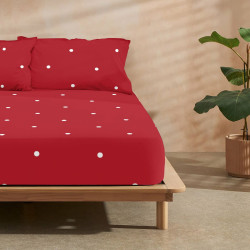 Sábana Bajera Decolores Laponia Multicolor Cama de 90