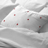Funda de almohada Decolores Laponia Multicolor 175 Hilos 80x80cm