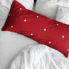 Funda de almohada Decolores Laponia Multicolor 175 Hilos 45 x 110 cm