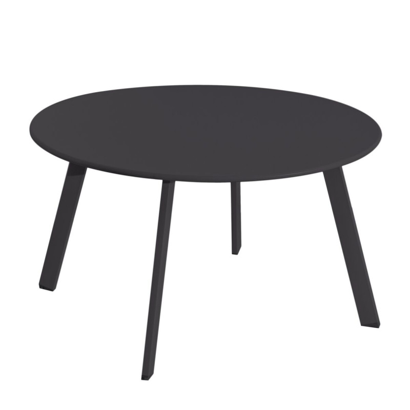Mesa auxiliar Marzia Acero Grafito 70 x 70 x 40 cm Mesa auxiliar Marzia Acero Grafito 70 x 70 x 40 cm