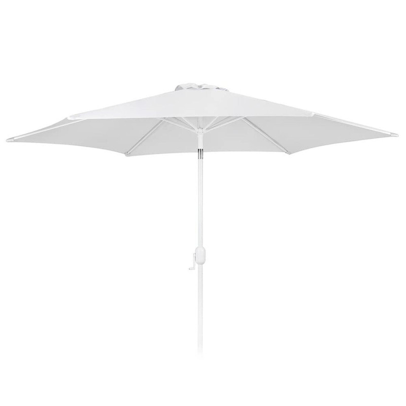 Sombrilla Alba 350 cm Aluminio Blanco Sombrilla Alba 350 cm Aluminio Blanco