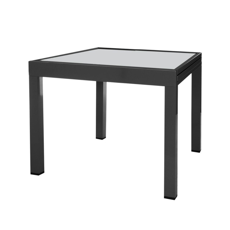 Mesa Extensible Thais 80 x 80 x 74 cm Aluminio Mesa Extensible Thais 80 x 80 x 74 cm Aluminio