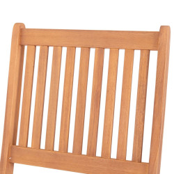 Silla de Jardín Kate 46 x 60 x 88,5 cm Natural Madera de acacia