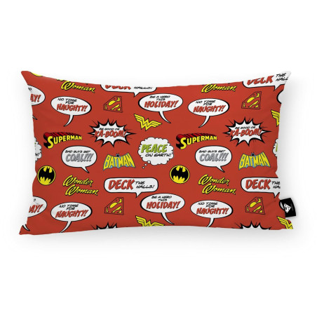 Funda de cojín Justice League Vintage Superheroe C Multicolor 30 x 50