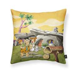 Funda de cojín The Flintstones Family Flintstones A Multicolor 45 x 4