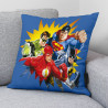 Funda de cojín Justice League Justice League B Azul Multicolor 45 x 4