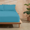Sábana Bajera Ajustable Decolores Liso Cama de 140 Liso