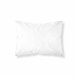 Funda de almohada Decolores Liso Blanco 175 Hilos 30 x 50 cm