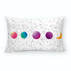 Funda de cojín Decolores Cosmos C Multicolor 30 x 50 cm