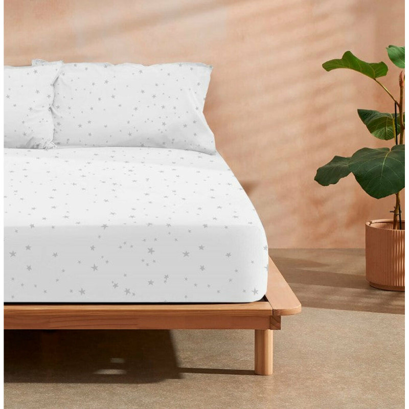 Sábana Bajera Ajustable Decolores Constelaciones Multicolor Cama de 9