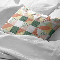 Funda de almohada Decolores Chloe 4 Multicolor 175 Hilos 45 x 125 cm