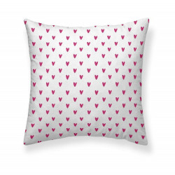 Funda de almohada Decolores Corazones Multicolor 175 Hilos 65 x 65 cm