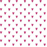 Funda de almohada Decolores Corazones Multicolor 175 Hilos 65 x 65 cm